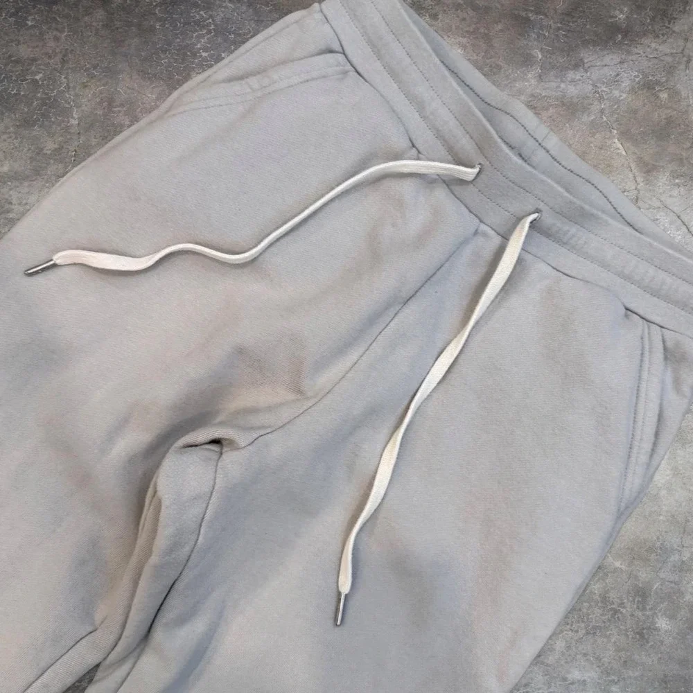 John Elliott Made In USA Gray Jogger Sweatpants Adult Size 3 Elastic Waist